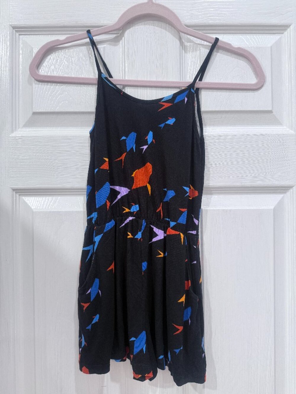 Fighting Eel Ava Sky girls mini romper sz 6